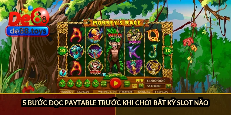 5 bước đọc paytable trước khi chơi bất kỳ slot nào