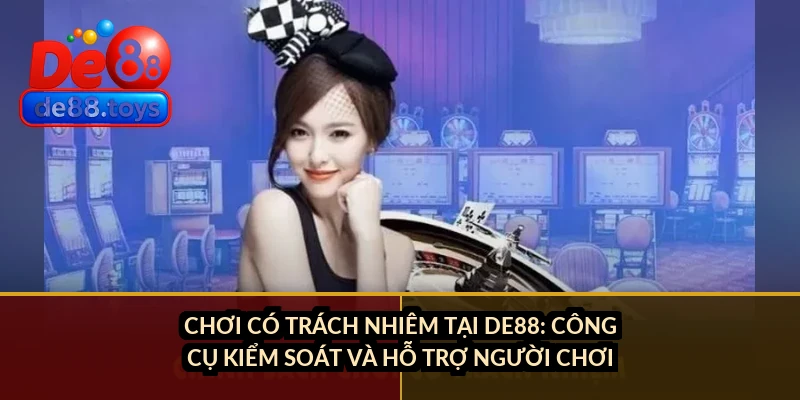 Chơi có trách nhiệm tại DE88: Công cụ kiểm soát và hỗ trợ người chơi