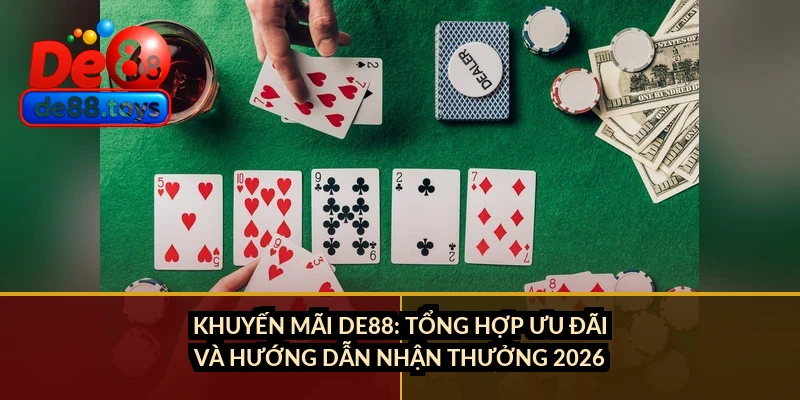 Khuyến mãi DE88: Tổng hợp ưu đãi và hướng dẫn nhận thưởng 2026