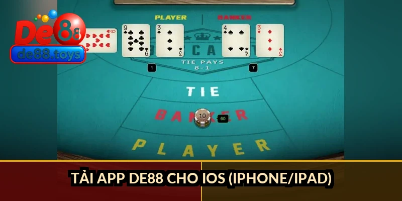 Tải app DE88 cho iOS (iPhone/iPad)
