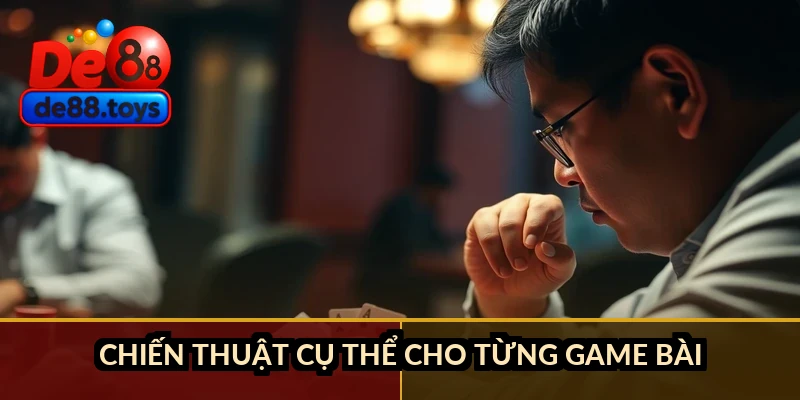 Chiến thuật cụ thể cho từng game bài