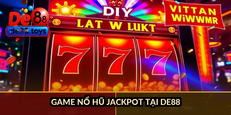 Game nổ hũ jackpot tại DE88