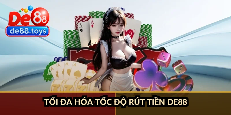 Tối đa hóa tốc độ rút tiền DE88